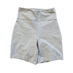 ASOS 4505 Light Gray High-Waisted Shorts Size 4